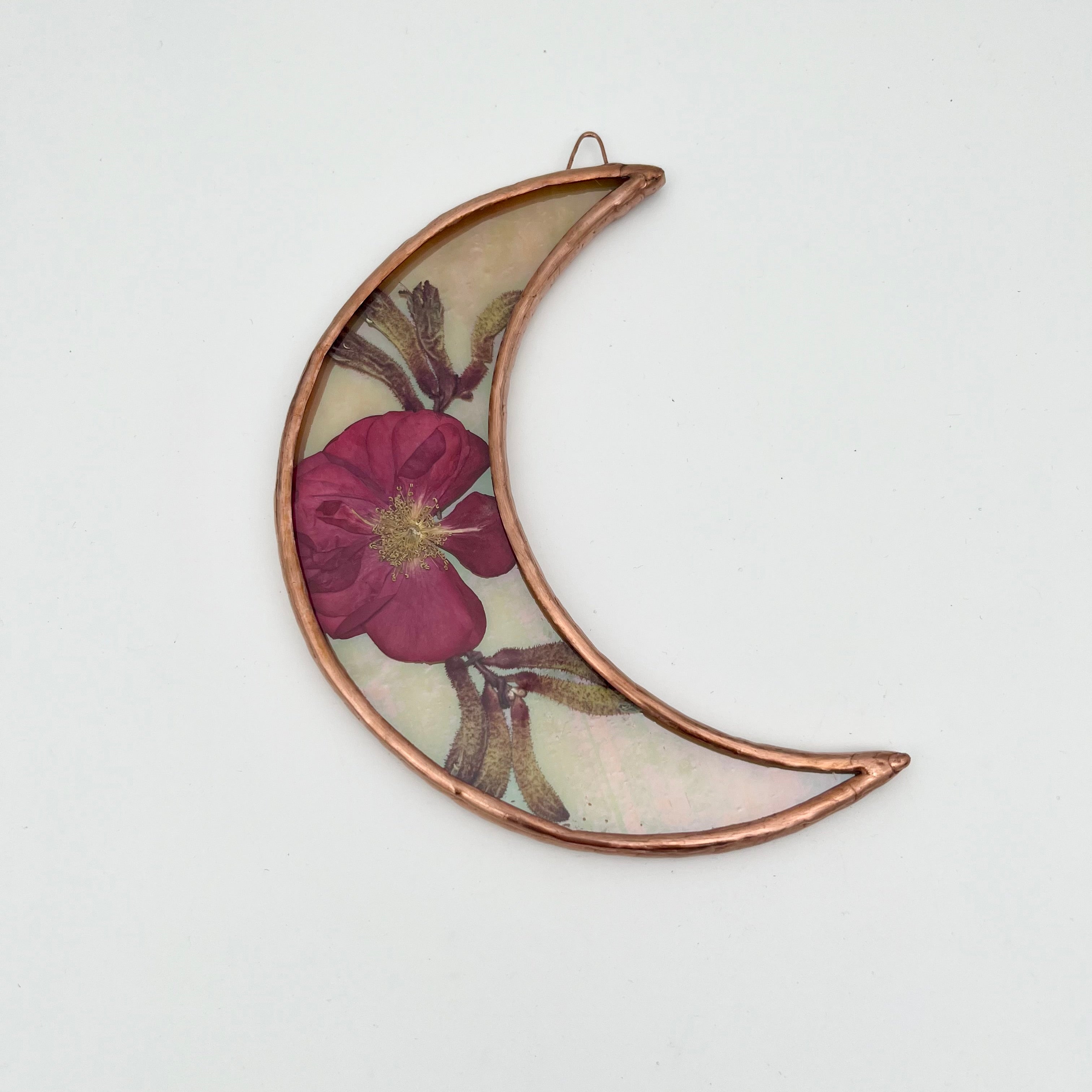 Mila Crescent Moon Stained Glass Sun Catcher